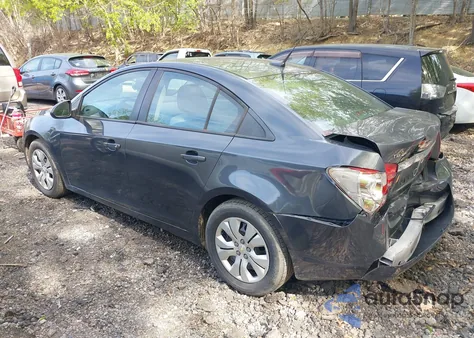 2013 Chevrolet Cruze Ls Auto из США, поврежденный, VIN 1G1PA5SG1D7235841